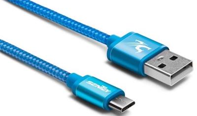 Cable Micro Usb Sentey Blue