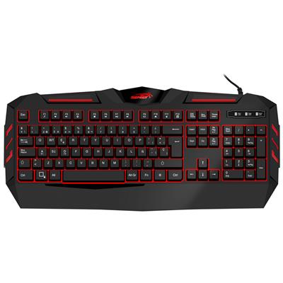 Teclado Gamer Sentey Quadrant Gs 5730 Led 3 Colores Español