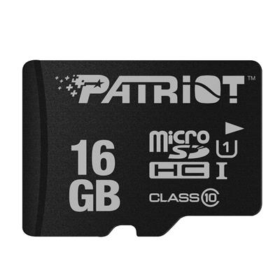 PATRIOT MEMORIA MICRO SD SDHC 16GB CLASE 10