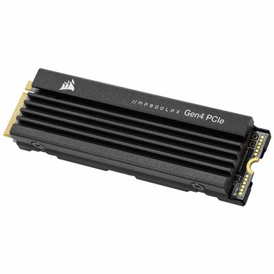 Disco SSD M.2 Corsair 1TB MP600 PRO LPX PCIe Gen4 x 4 NVMe p/PS5 Black