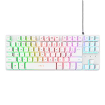 Teclado Trust Thado TKL GXT 833W Es White