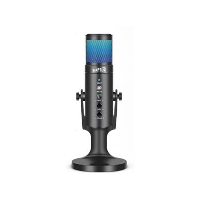Microfono Raptor Vox Pro RGB USB P/Streaming