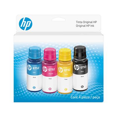 Botella de Tinta HP GT53/GT52 Negra Cian Magenta A