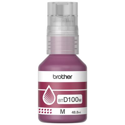 Botella de Tinta Brother BTD100 Color Magenta
