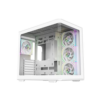 Gabinete Cooler Master Elite 600 ARGB White c/ ARGB Fan x4