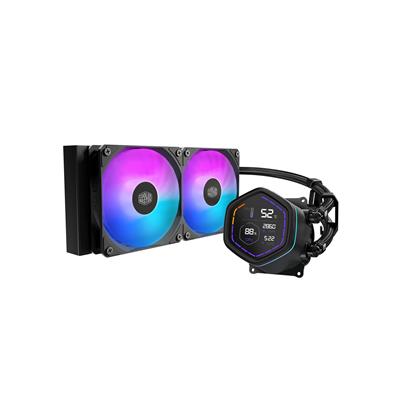 Water Cooler Cooler Master MasterLiquid Core NEX Digital 240 ARGB Black