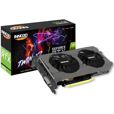 Placa de Video INNO3D GeForce RTX 3050 6GB GDDR6 TWIN X2