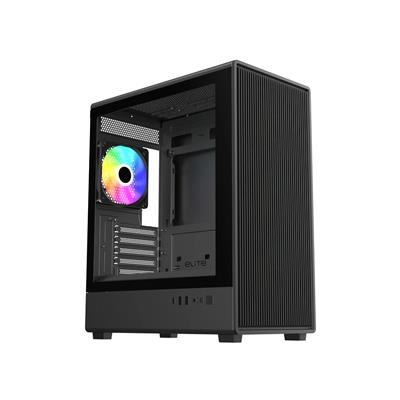 Gabinete Cooler Master Elite 350 Black c/ ARGB Fan 120mm x4