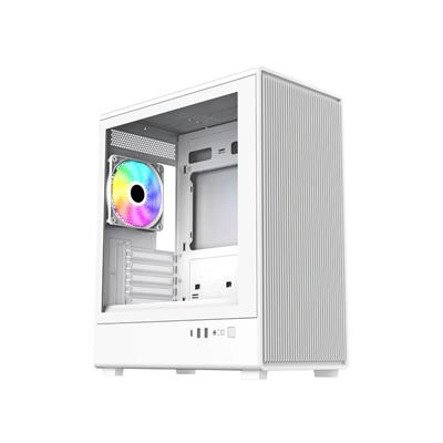 Gabinete Cooler Master Elite 350 White c/ ARGB Fan 120mm x4
