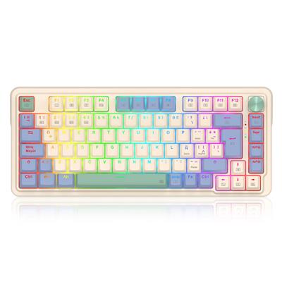 Teclado Mecánico Redragon UCAL Pro K673 Wireless 75% ES Pastel