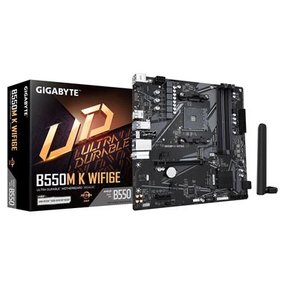 Motherboard Gigabyte B550M K WIFI6E AM4 DDR4