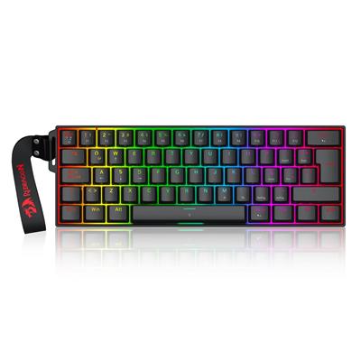 Teclado Magnético Redragon Fizz K617 60% Black ES
