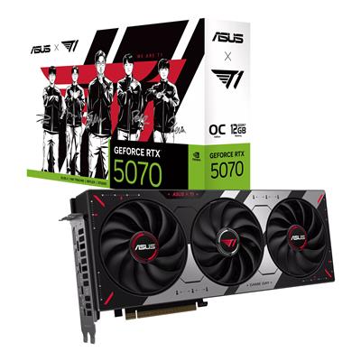 Placa de Video Asus T1 GeForce RTX 5070 12GB GDDR7 OC Edition