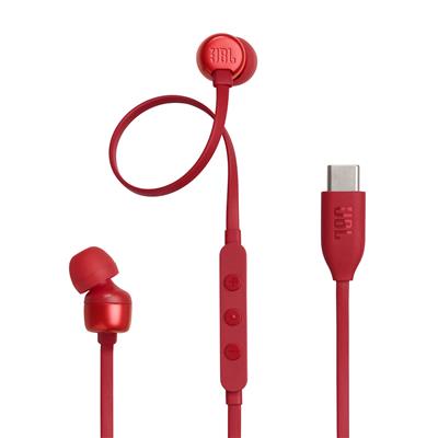 Auriculares JBL Tune 310C USB-C Red