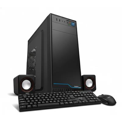 Gabinete Kit Kelyx LC728-20 C/Fuente 500W + Teclado, Mouse y Parlantes