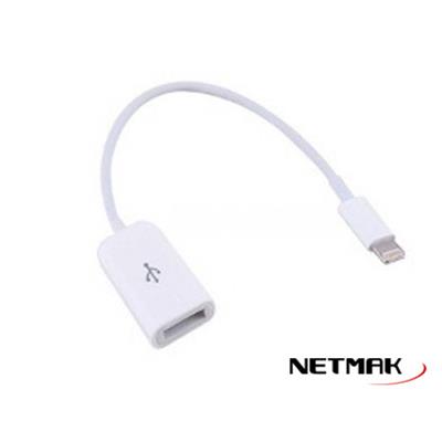 Cable Otg Iphone Netmak 