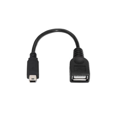 Adaptador OTG Mini USB A USB Netmak NM-C75