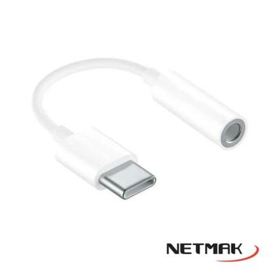 Adaptador Para Auriculares Tipo C a Miniplug 3.5 De 10cm