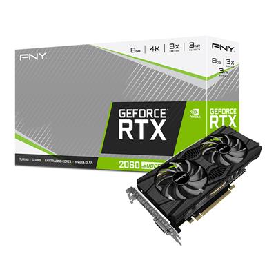 OUTLET Placa de Video PNY GeForce RTX 2060 SUPER 8GB Dual Fan