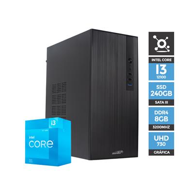 PC Armada INTEL Core i3-12100 H610M 8GB SSD 240GB